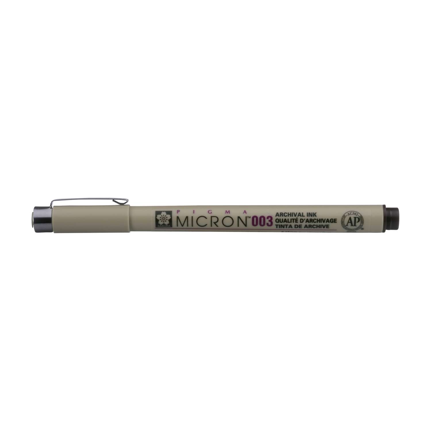 PIGMA MICRON - SET DE 8 FINELINERS 2 BRUSH PENS - GRIS - SAKURA